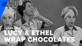 I Love Lucy  Lucy And Ethel At The Chocolate Factory S2 E1  Paramount