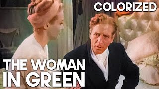 Sherlock Holmes  The Woman in Green  COLORIZED  Classic Mystery Film