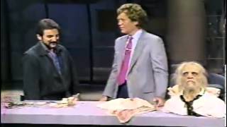Late night with David Letterman special guest Tom Savini