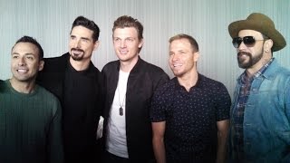 BACKSTREET BOYS SHOW EM WHAT YOURE MADE OF press conference  January 29 2015