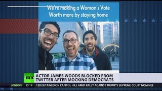 Actor James Woods blocked from Twitter after mocking Democrats