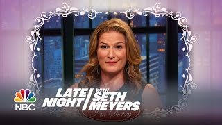 Ana Gasteyer Apologizes to Martha Stewart  Late Night with Seth Meyers
