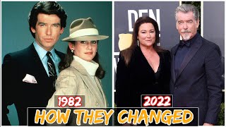 REMINGTON STEELE 1982 Cast Then and Now 2022 How They Changed 40 Years After