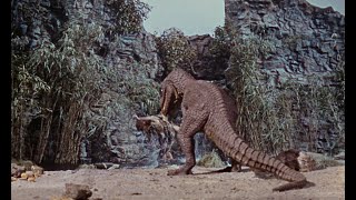 One Million Years BC 1966 Dinosaur Battle