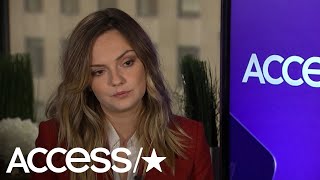 The Deuces Emily Meade Gets Real About Getting Intimate On Set And How It Really Works  Access