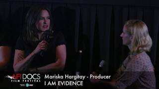 Mariska Hargitay at I AM EVIDENCE QA