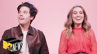 Cole Sprouse  Haley Lu Richardson Reveal Their 1st Impressions Of Each Other  MTV News