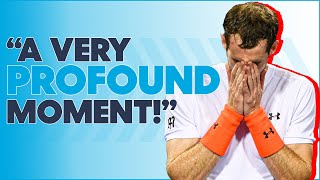 It Means so Much Murray Overcome with Emotion After Second Comeback   Andy Murray Resurfacing