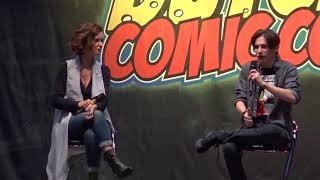 Jared Gilmore Henry Mills  Keegan Connor Tracy Blue Fairy panel at DCC Winter Edition 2017