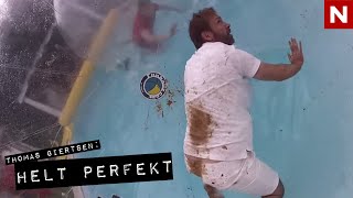 Norwegian comedian gets the runs in the pool English subtitles  Helt Perfekt  discovery Norge