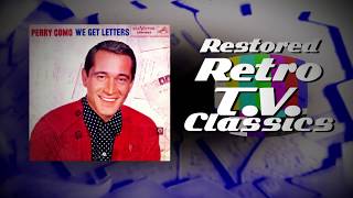 NBC Color Kinescope  1958 The Perry Como Show  COLOR CORRECTED