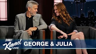 George Clooney  Julia Roberts on Becoming Friends Pulling Pranks  New Movie Ticket to Paradise