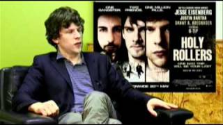 Jesse Eisenberg Interview for Holy Rollers
