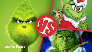 How the Grinch Stole Christmas 1966 VS 2000 VS The Grinch 2018  Movie Feuds