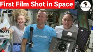 Russian Film The Challenge Shooting Start on Space StationFirst Film Crew in ISS