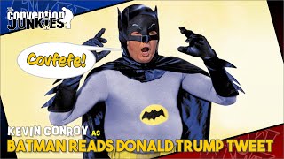 Kevin Conroy as Batman Reads a Donald Trump Tweet