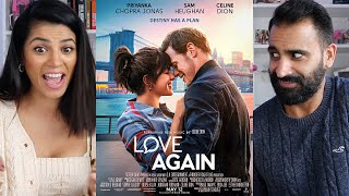 LOVE AGAIN  Trailer REACTION  Priyanka Chopra Jonas Sam Heughan and Celine Dion