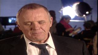 Shortcut to Happiness Anthony Hopkins Interview  ScreenSlam