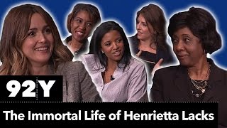 Lacks family with Rose Byrne The Immortal Life of Henrietta Lacks