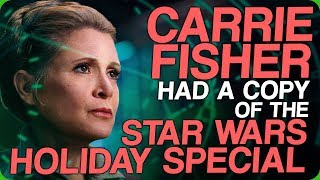 Carrie Fisher Had a Copy of the Star Wars Holiday Special Discussing the Sonic the Hedgehog Movie