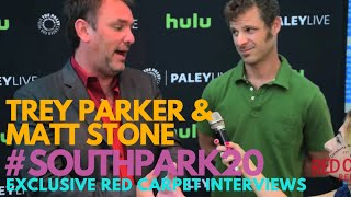 Trey Parker  Matt Stone at the Paley Center South Park 20 Experience SOUTHPARK20 PaleyCenter