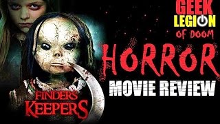 FINDERS KEEPERS  2014 Jaime Pressly  Horror Movie Review