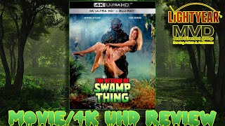 THE RETURN OF SWAMP THING 1989  Movie4K UHD Review Lightyear EntertainmentMVD