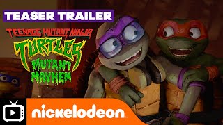 Teenage Mutant Ninja Turtles Mutant Mayhem 2023 Movie  Official Teaser Trailer  Nickelodeon UK