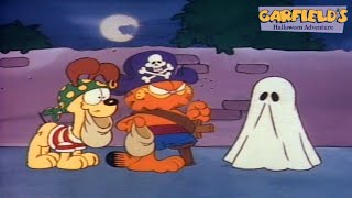 Garfields Halloween Adventure 1985 Cartoon Short Film  Garfield In Disguise