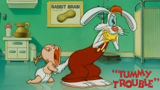 Tummy Trouble 1989 Disney Cartoon Short Film  Roger Rabbit Baby Herman