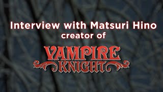 Interview with Matsuri Hino creator of Vampire Knight  Mangaka Mania 21 Shojo Beat Sweet 16  VIZ