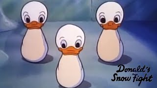 Donalds Snow Fight 1942 Disney Donald Duck Cartoon Short Film