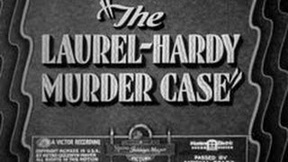 Laurel  Hardy  Scene from The LaurelHardy Murder Case  1930