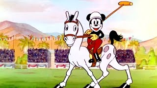 Mickeys Polo Team   A Classic Mickey Cartoon  Have A Laugh