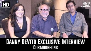 Danny DeVito Jake DeVito  Lucy DeVito on their short film Curmudgeons