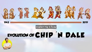 Evolution of CHIP N DALE  76 Years Explained  CARTOON EVOLUTION