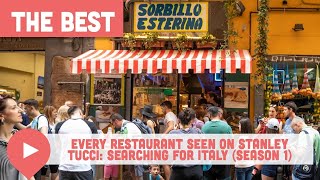 Every Restaurant Seen on Stanley Tucci Searching for Italy Season 1