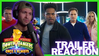 Mighty Morphin Power Rangers Once  Always 2023  Official Trailer Reaction