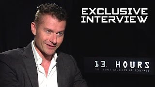James Badge Dale Exclusive Interview  13 HOURS THE SECRET SOLDIERS OF BENGHAZI 2016