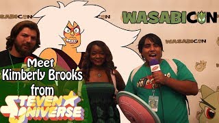 The Voice Over Show invades Wasabi Con  Meet Kimberly Brooks Voice of Steven Universes Jasper