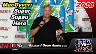Richard Dean Anderson the Super Supau Hero  Fan Expo Canada 2018