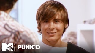 Ashton Kutcher vs Evangeline Lilly Zac Efron  Chuck Liddell  Punkd