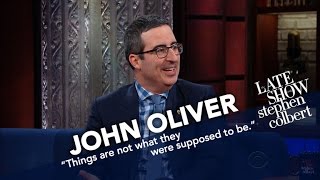 John Oliver Doesnt Think Hell Get Deported But Hes Being Cautious