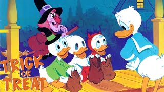 Trick Or Treat 1952 Disney Donald Duck  Halloween Cartoon Short Film
