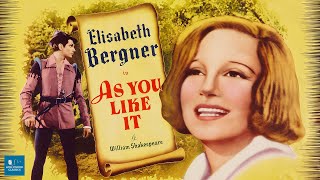 As You Like It 1936  Romantic Comedy Film  Elisabeth Bergner Laurence Olivier Sophie Stewart