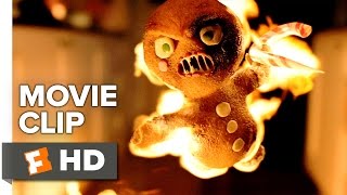 Krampus Movie CLIP  Gingerbread Men Attack 2015  David Koechner Adam Scott Movie HD