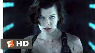 Resident Evil The Final Chapter 2017  Laser System Reactivated Scene 910  Movieclips