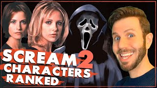 SCREAM 2 CHARACTERS RANKED  All 15 Characters from Scream 2 1997 Ranked Worst to Best