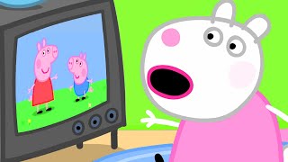 Peppa Pig is on TV  Peppa Pig Official  Family Kids Cartoon