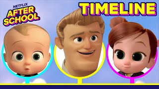 The Complete Boss Baby Timeline   The Boss Baby Back in the Crib  Netflix After School